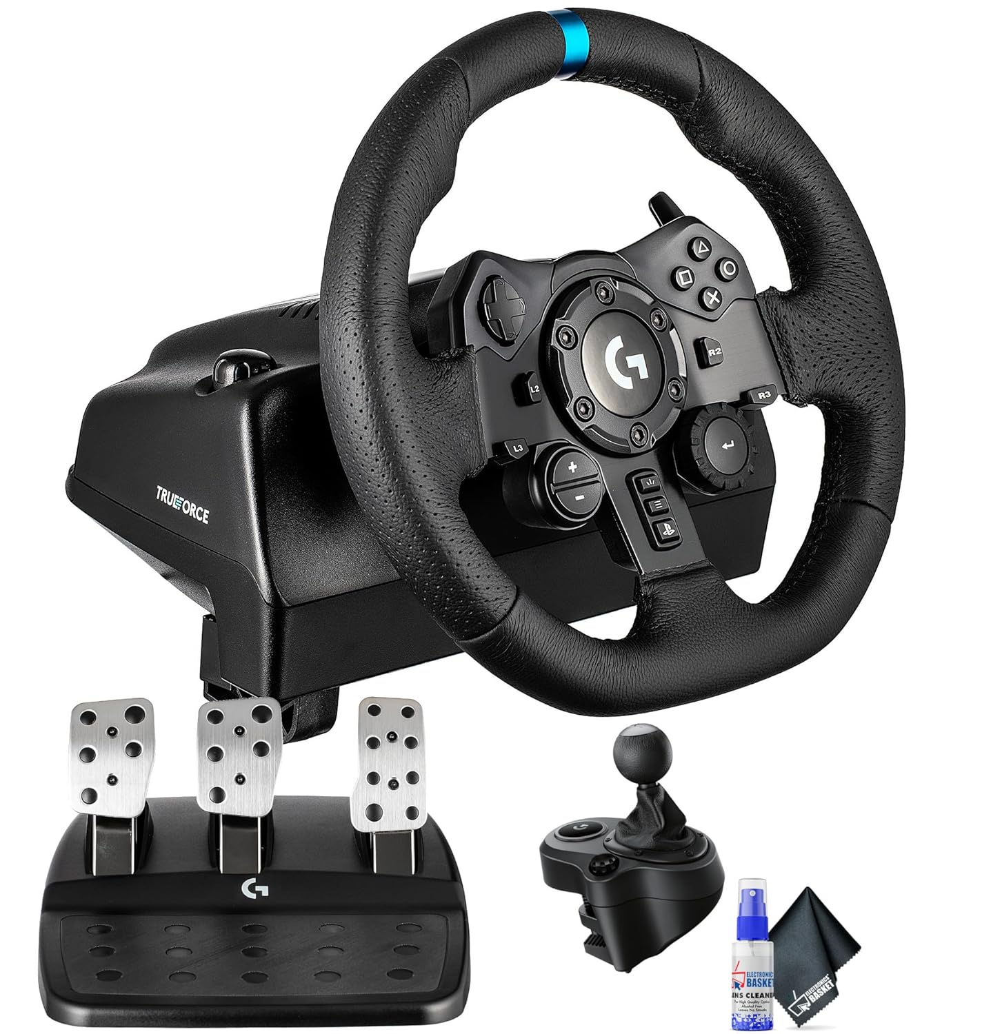 Logitech G923 Racing Wheel and Pedals with Trueforce Technology