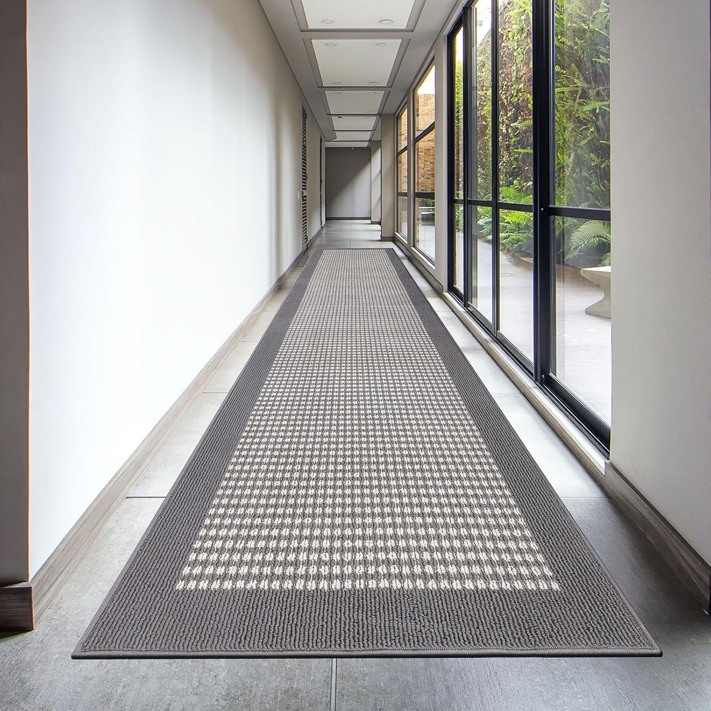 Ileading Runner Rug for Hallways 2.6ftx12ft Heavy-Duty Mat