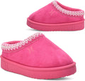 Hurley Kids Modi Slippers - Warm Faux Fur Clogs for Kids
