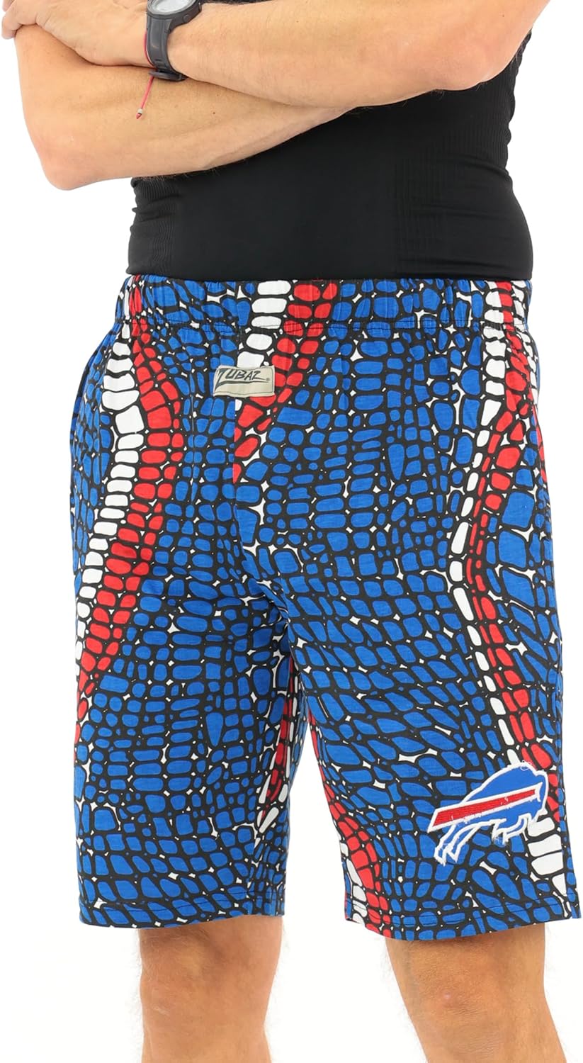 Zubaz NFL Adult Unisex Z88 Zebra Short for Casual Wear