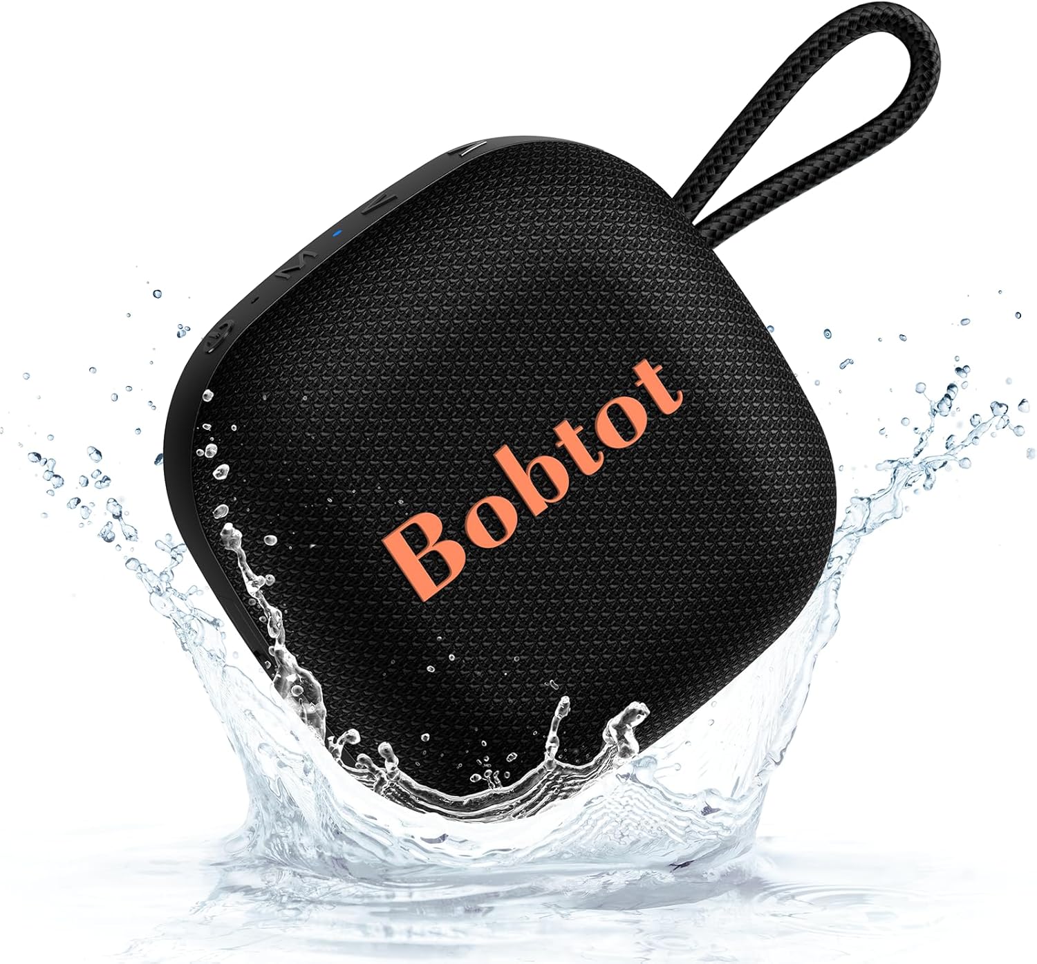 Bobtot Waterproof Mini Speaker - 16H Play, Stereo Sound