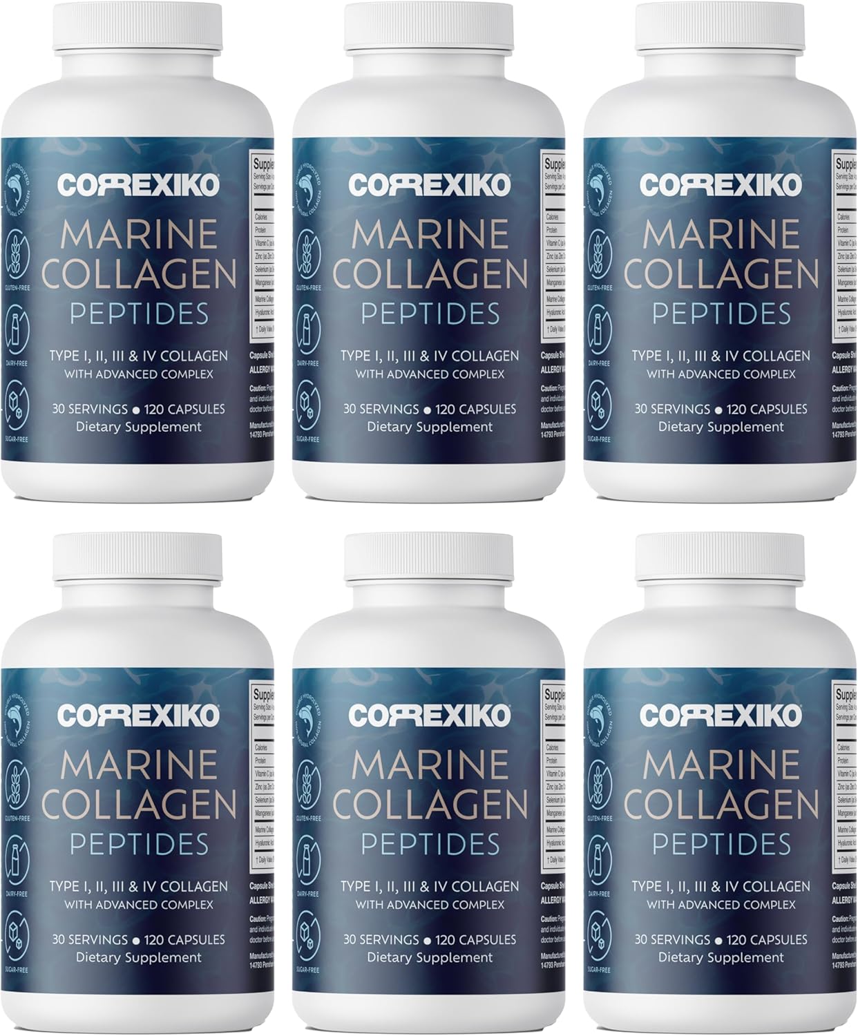 Marine Collagen Supplement for Radiant Hair, Skin & Nails