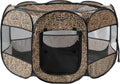 Lucky Monet Portable Dog Cat Playpen for Indoor Outdoor Use