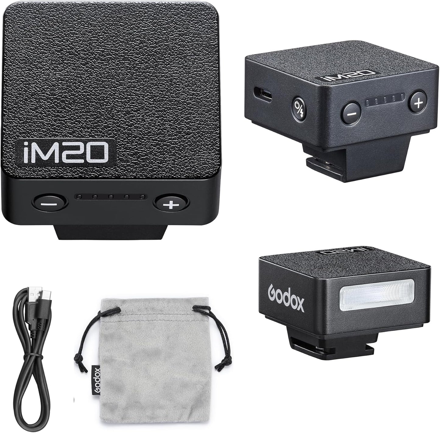 GODOX iM20 Mini Camera Flash with 440 Full-Power Flashes