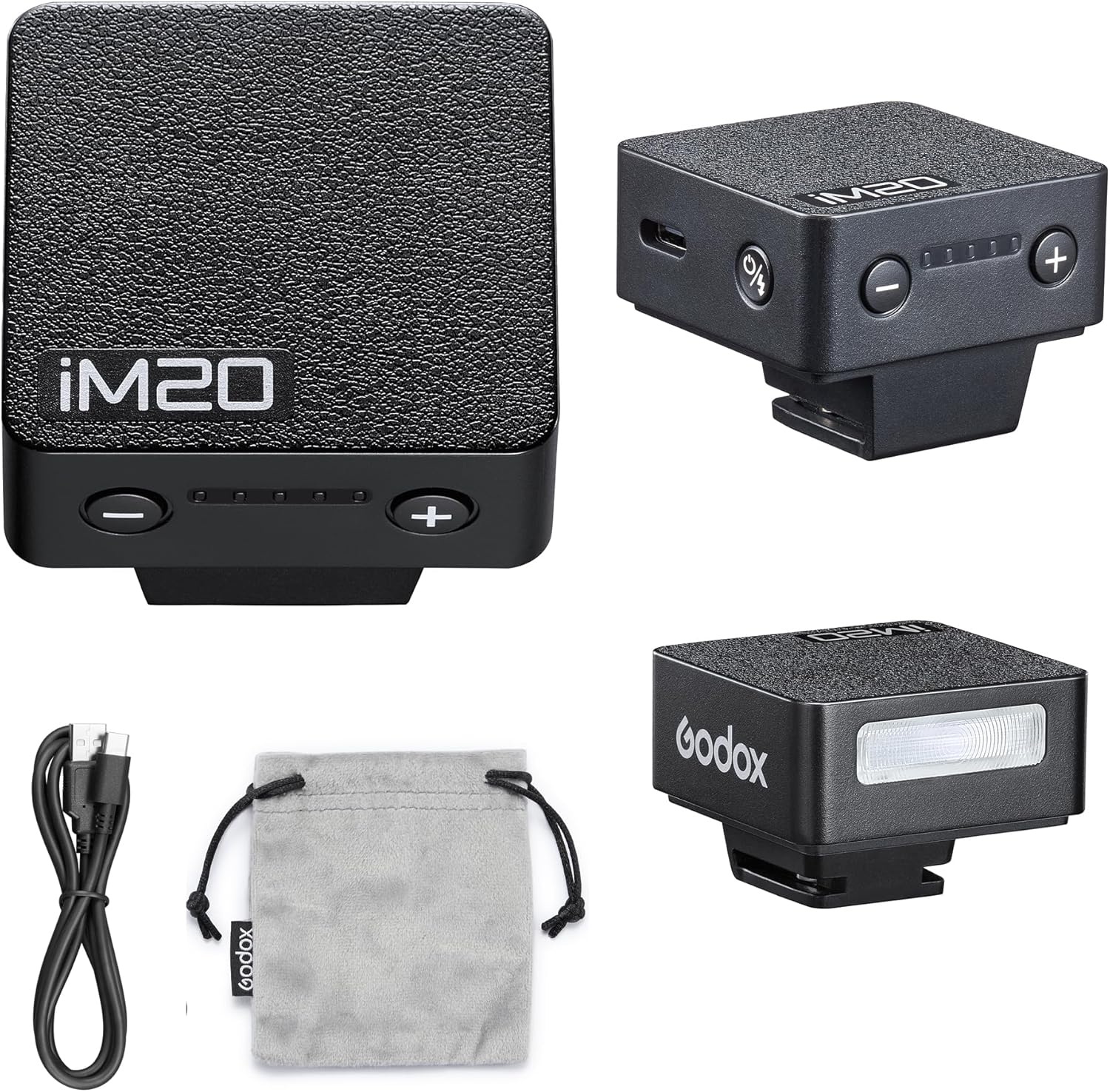 GODOX iM20 Mini Camera Flash with 440 Full-Power Flashes