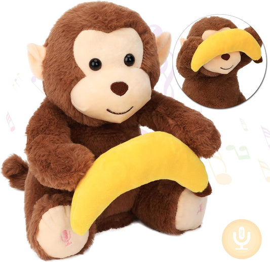 Interactive Talking Monkey Plush Toy