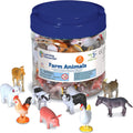 Farm Animal Counters 60 Pieces - Toddler Counting & Matching