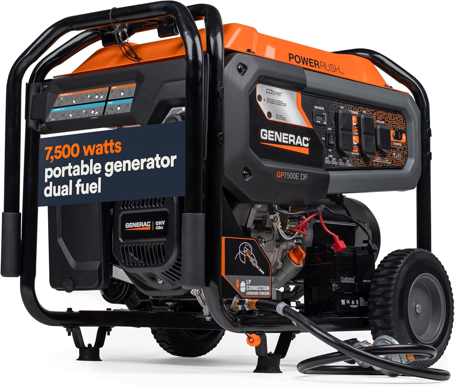 Generac 9,400/7,500-Watt Dual Fuel Portable Generator Review
