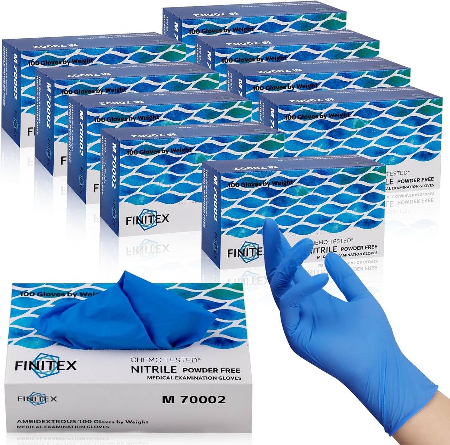 FINITEX Nitrile Disposable Medical Exam Gloves for All Uses