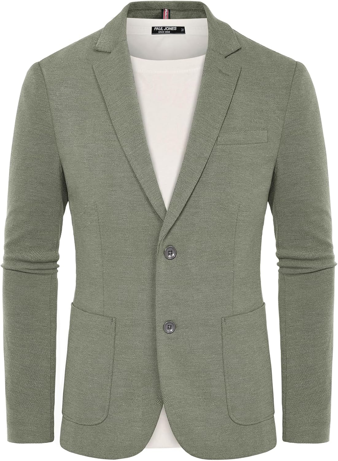 Stylish Men's Casual Knit Blazer Suit Jacket for Every Occasion