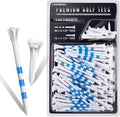 CHAMPKEY Premium Plastic Golf Tees | Low Friction for Better Drives