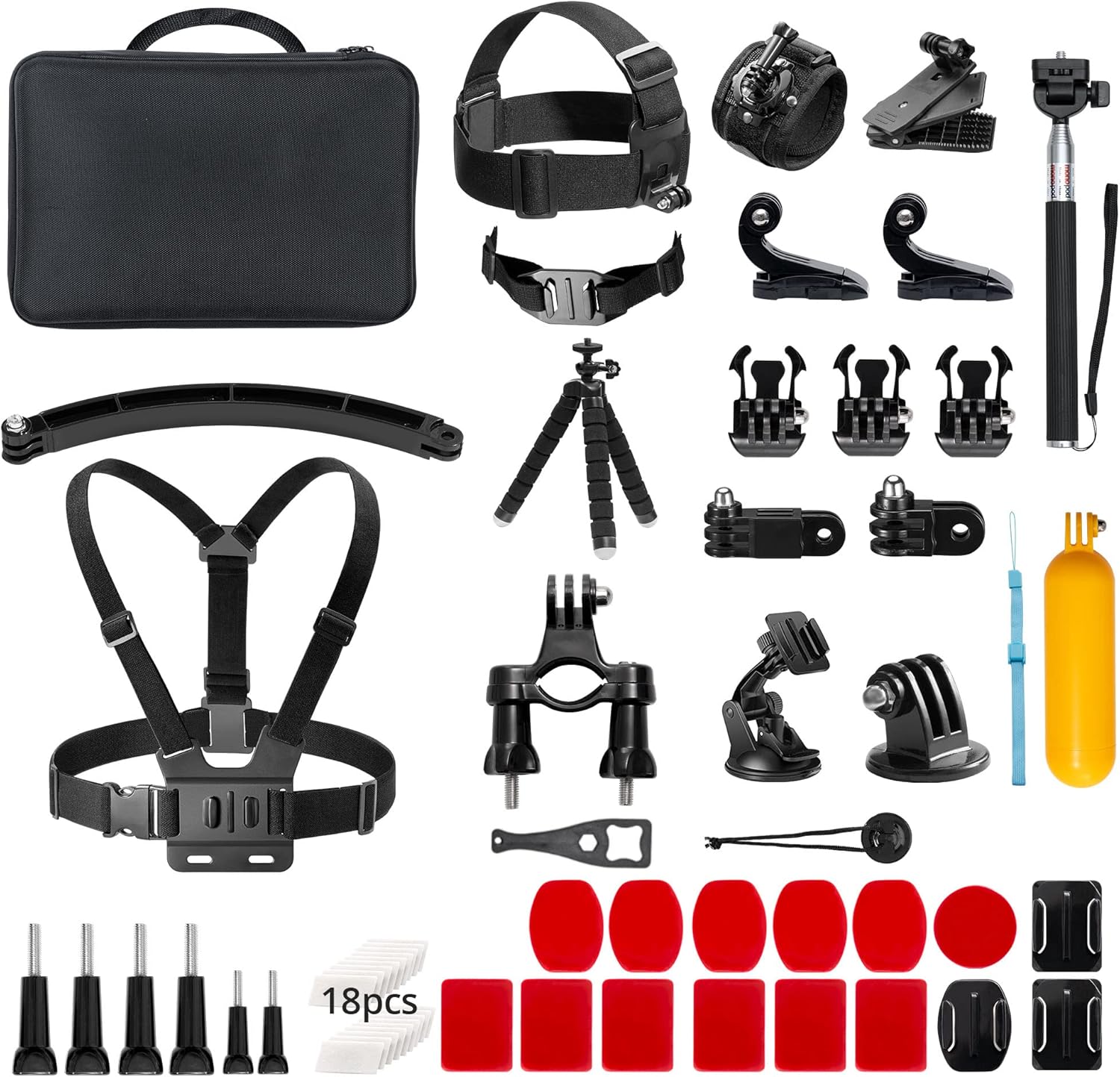 Ultimate 60-in-1 Action Cam Kit for AKASO & GoPro