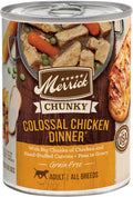 Merrick Chunky Grain Free Canned Dog Food with Real Chicken