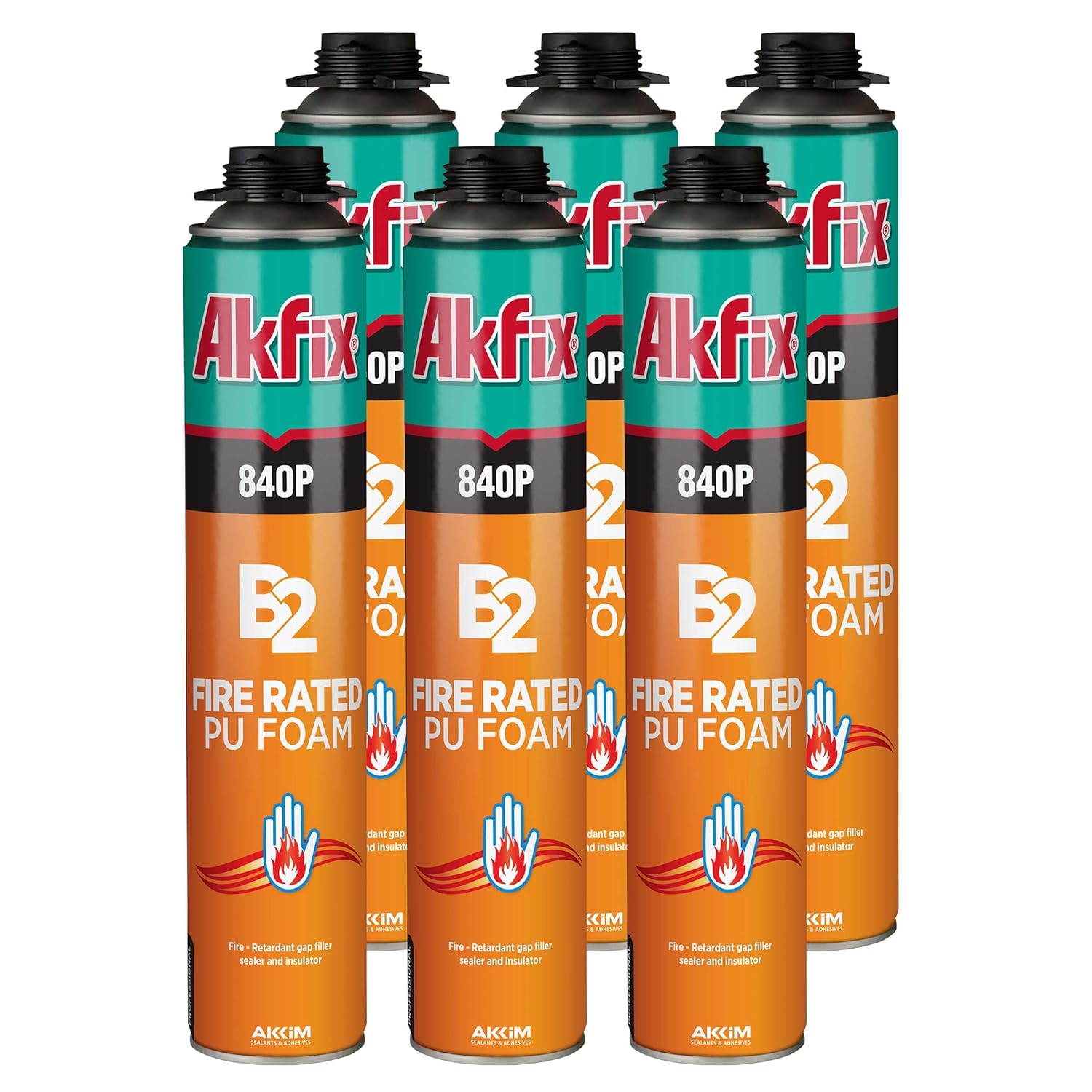Akfix 840P Fire Block Spray Foam for Safe Insulation Needs
