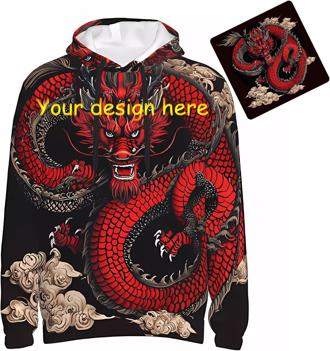 Custom 3D Print Hoodies - Personalize Your Style!