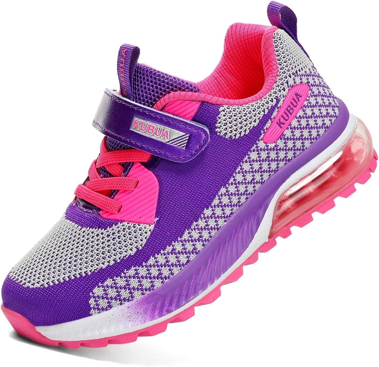 KUBUA Kids Sneakers Lightweight Breathable Sport Athletic Shoes