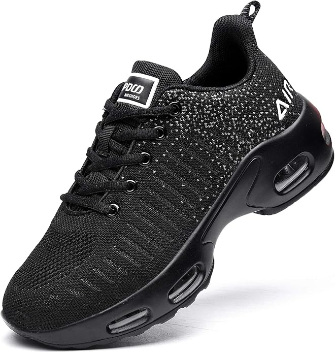 QAUPPE Womens Fashion Lightweight Air Sports Walking Sneakers