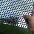 Perforated Metal Sheets 19 Gauge 30in x 15in Stainless Steel - Durable