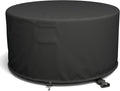 50ft' Round Fire Pit Cover Fits up to 50 in Dia x 24 in H - Waterproof