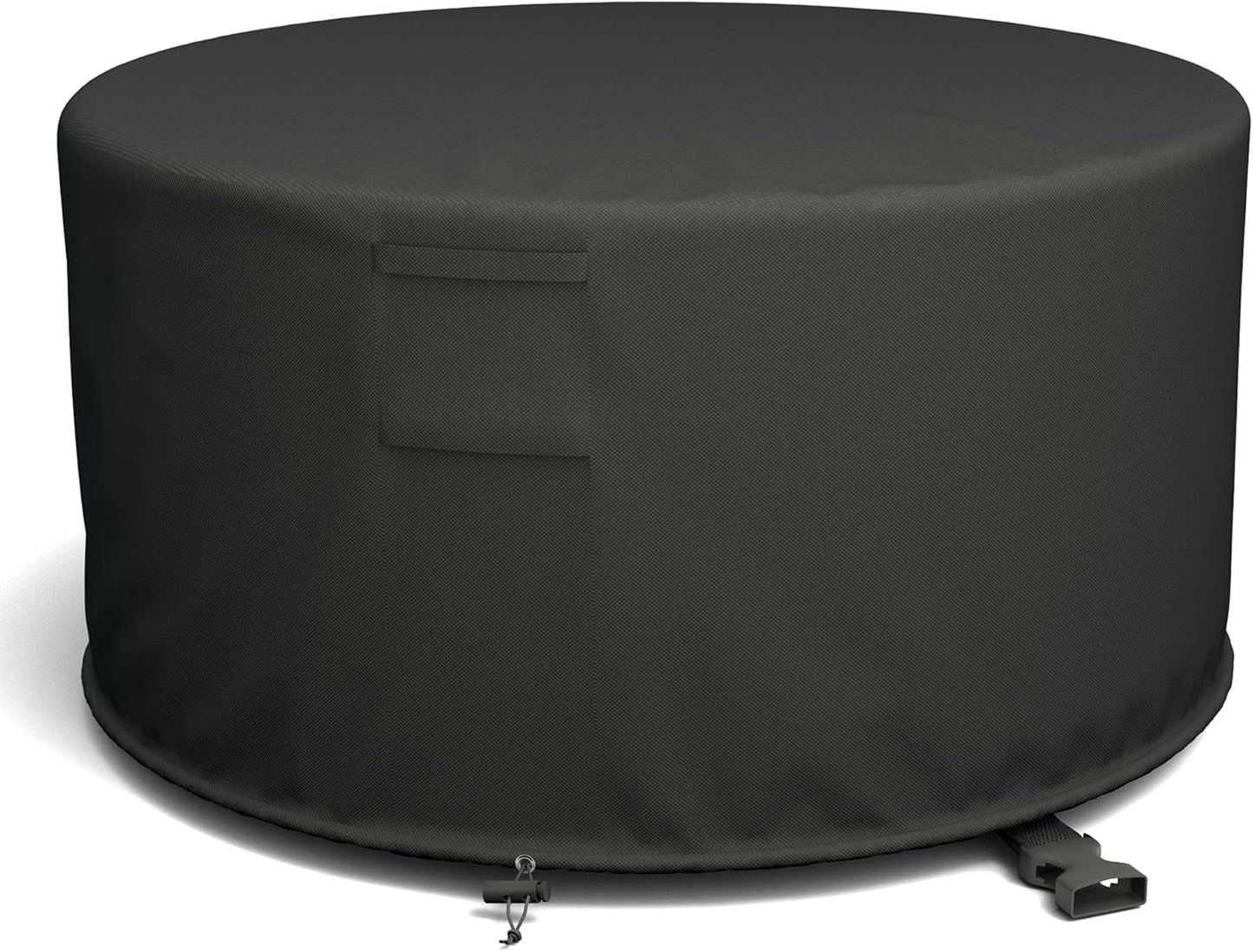 50ft' Round Fire Pit Cover for Wood Burning Firepit Protection