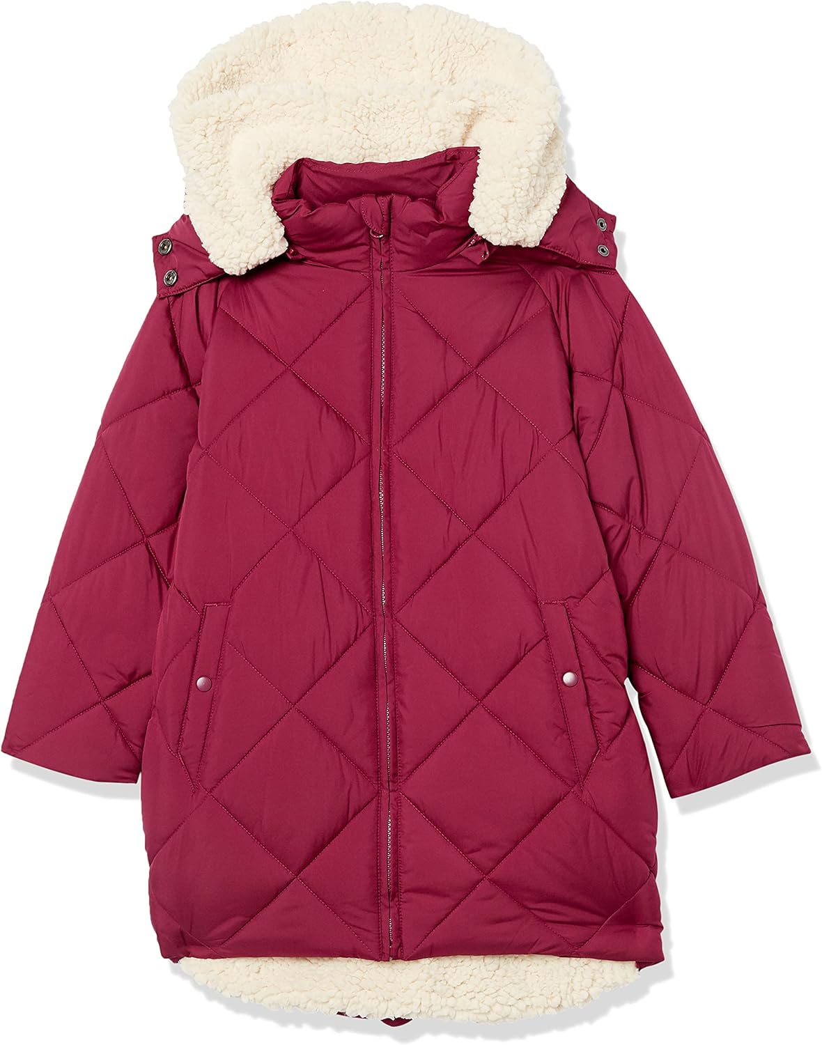 Girls and Toddlers' Long Quilted Cocoon Puffer Coat Review