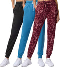 Women's Ultra-Soft Lounge Joggers 3 Pack - Comfortable (Style W5FJ)