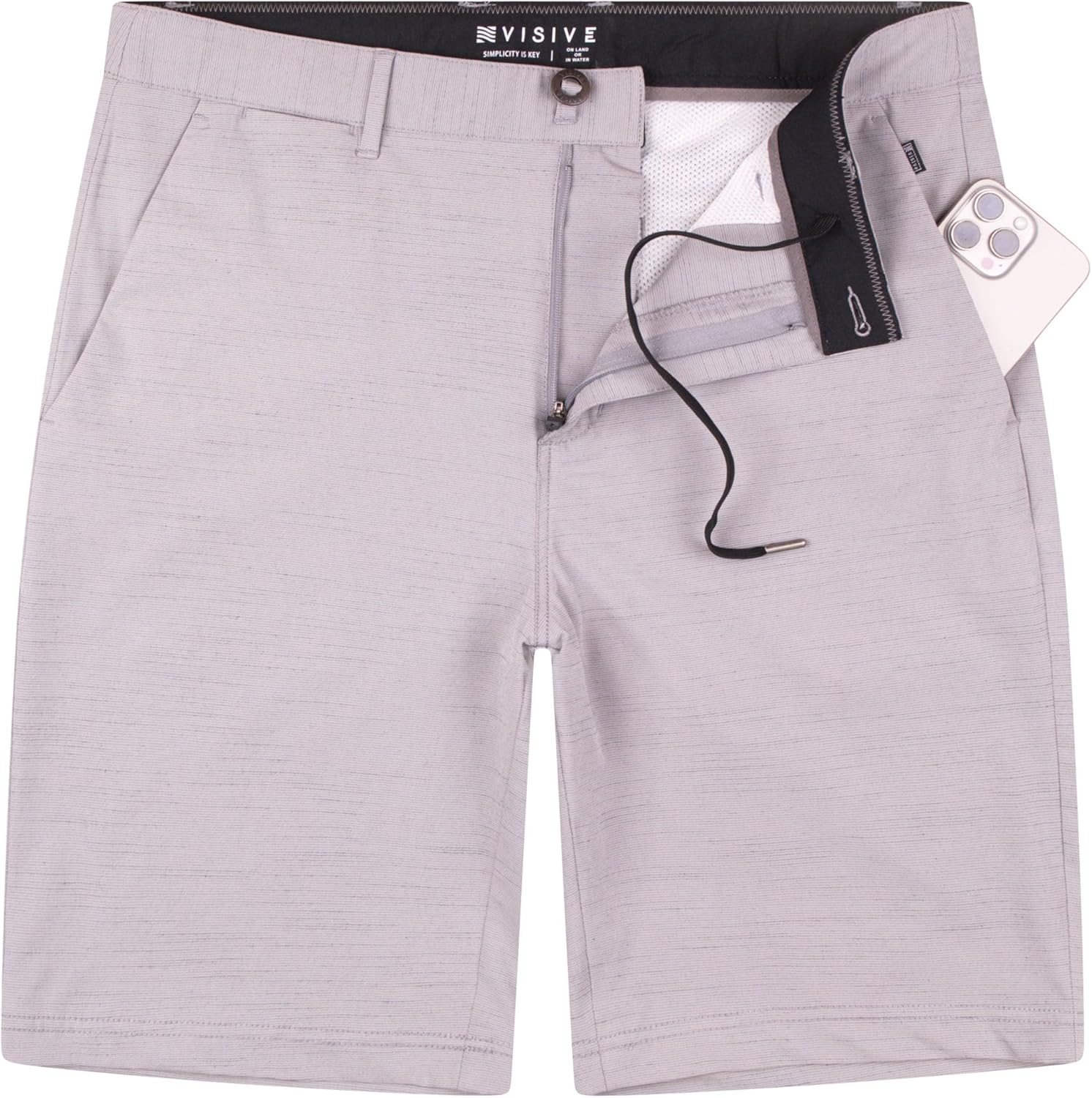 Mens Hybrid Golf Shorts Stretch Quick Dry Swim Trunks Boardshorts