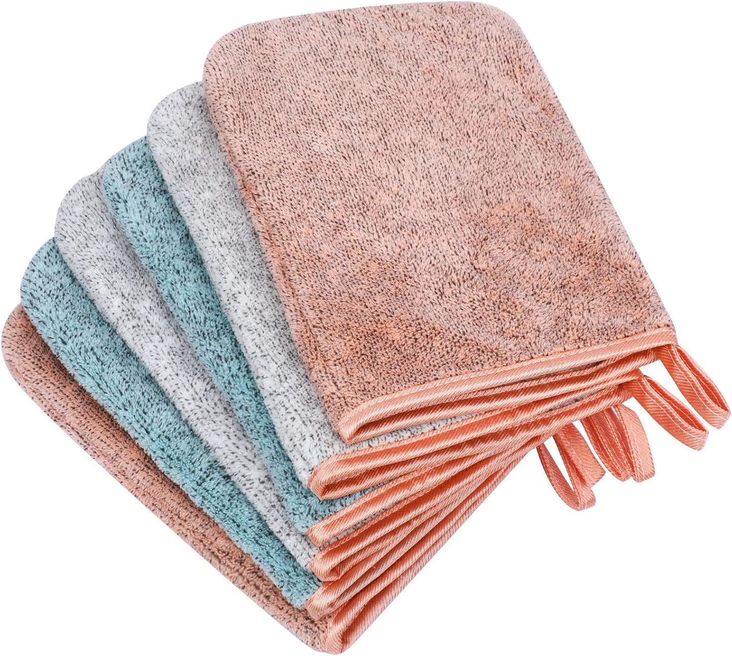 Super Absorbent Microfiber Body Wash Mitts