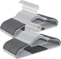 Pack of 60 Coat Hangers - Slim Space-Saving Non-Slip Set