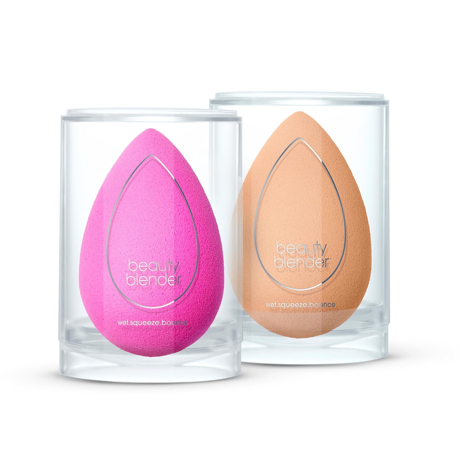 Beautyblender Original Pink and Nude 2-Piece Makeup Sponge Set