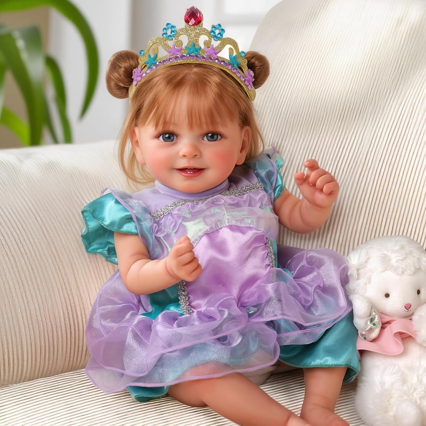 BABESIDE Reborn Baby Dolls - 20Inch Cute Soft Vinyl Doll