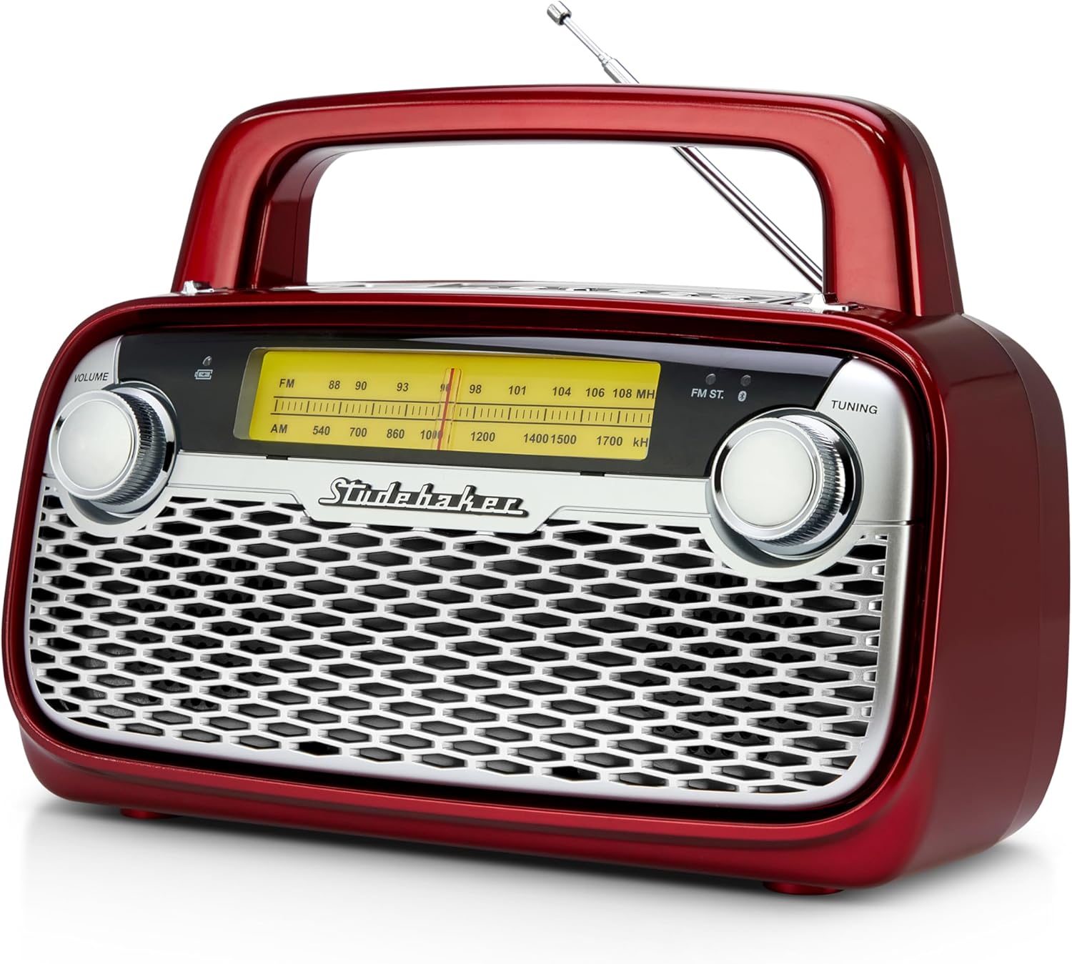 Studebaker Red Bluetooth Speaker - High Power & Portable