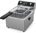 Electric Deep Fryer Stainless Steel 10L Countertop Fryer - Powerful