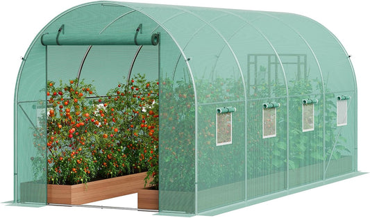 VEVOR Walk-in Tunnel Greenhouse for Year-Round Plant Growth