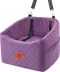 Dog Car Seat for Small Medium Dogs Booster Seat - Elevated Travel Bed