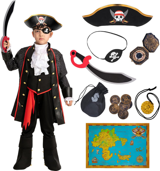 Spooktacular Creations Halloween Pirate Costume for Kids Fun