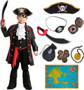 Spooktacular Creations Halloween Pirate Costume for Kids - Captain