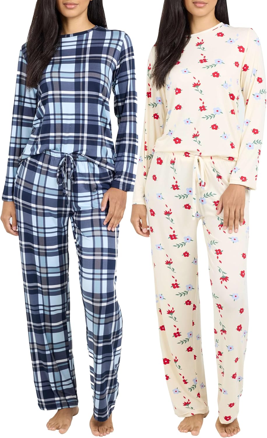 Real Essentials Women's Pajama Set: Soft and Breathable Comfort