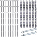 98 Piece Hurricane Shutter Hardware Kit - Stainless Sidewalk Bolt Set