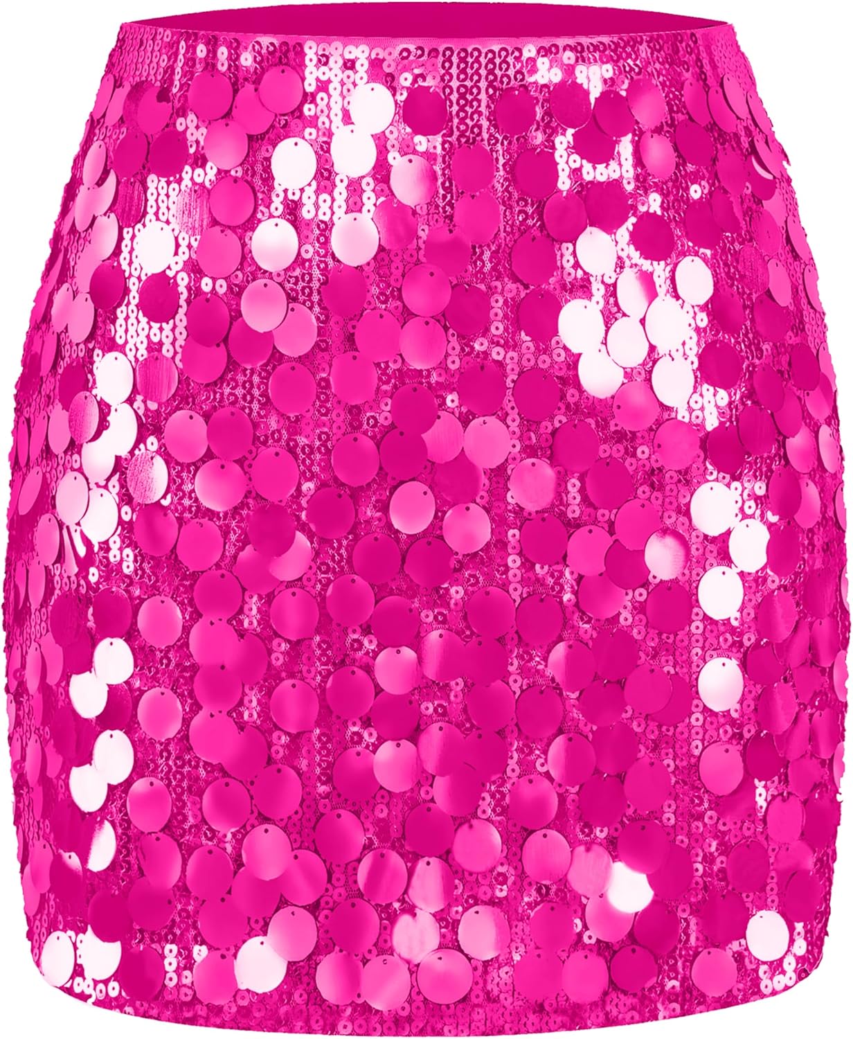 MANER Women's Sequin Skirt for Night Out and Party Events