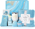 Self Care Get Well Soon Gifts for Women Spa Basket - Cozy Ocean Set