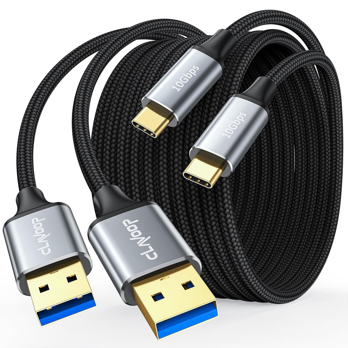 Fast Charge Android Auto Cable 2Pack - CLAVOOP