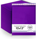 Purple 10x13 in Poly Bubble Mailers - Padded Self Seal Envelopes