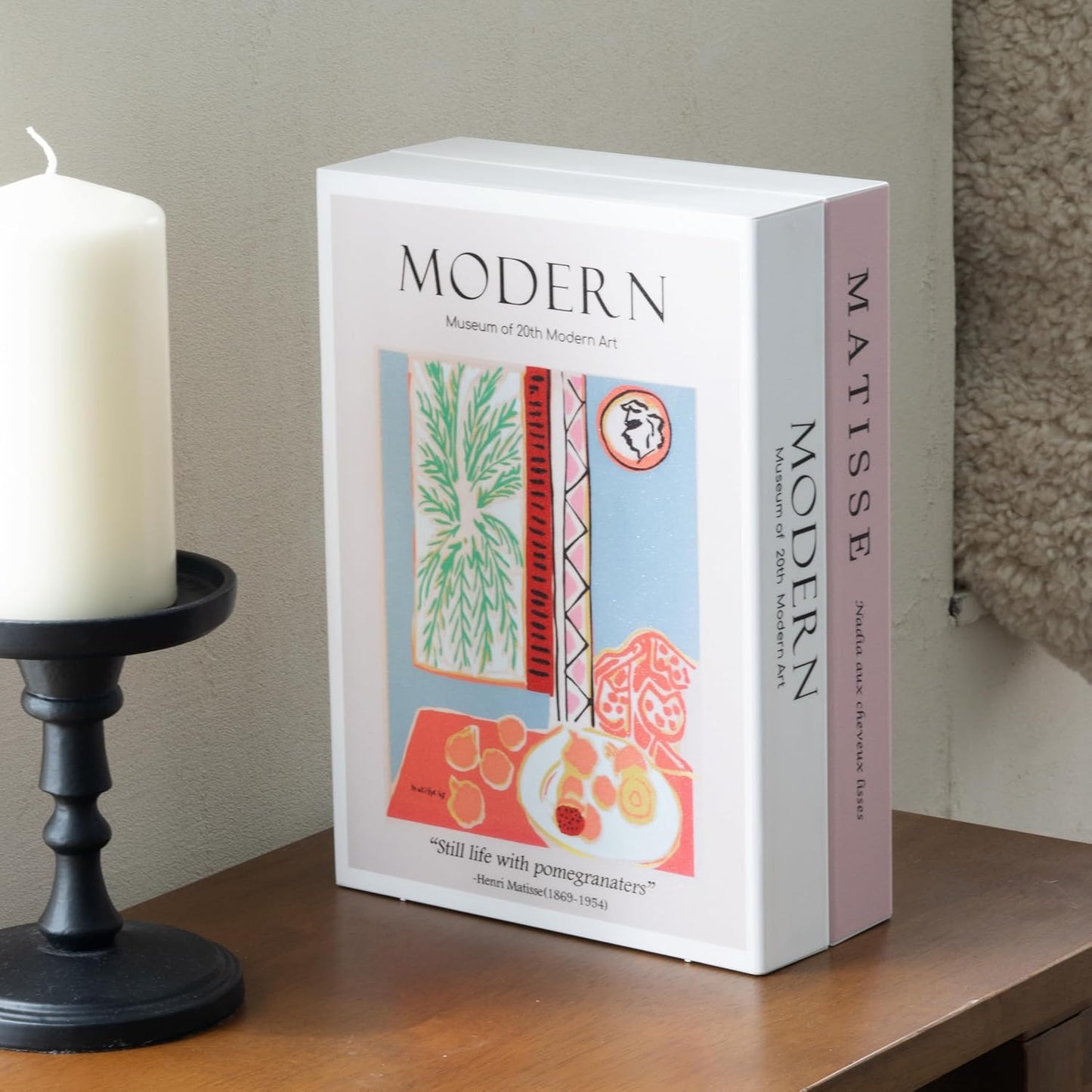 Book Shape Decorative Cable Management Box for Home & Office