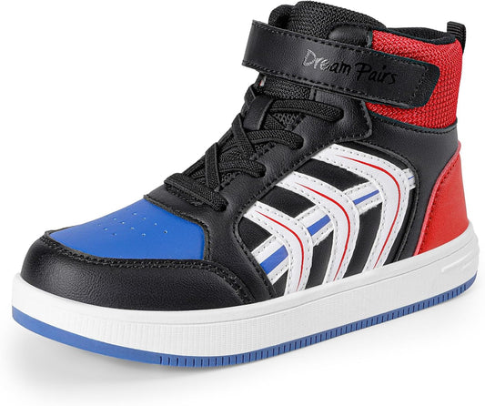 DREAM PAIRS Kids High Top Basketball Shoes for Active Play