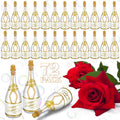 Wedding Bubble Wands Bulk 72 Pcs - Champagne Party Favors
