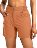 Women's Stylish Hiking Golf Shorts by Viodia with Pockets