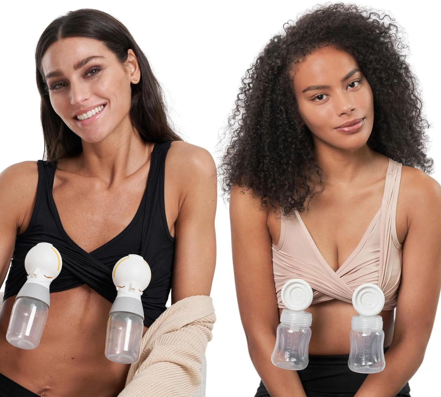 Larken X Hands Free Pumping Bra for Nursing & Pumping