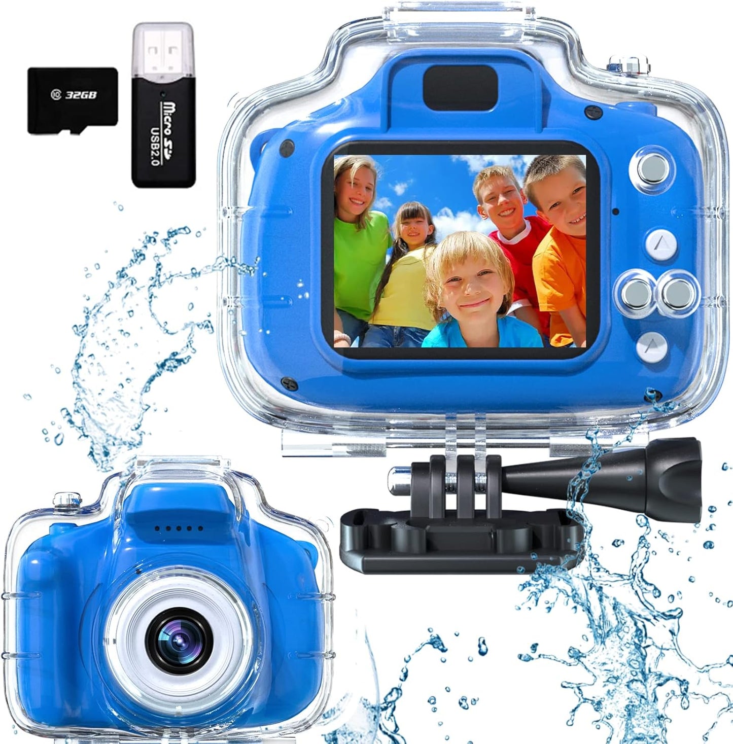 Waterproof Kids Camera HD Video: Best Gift 3-12yrs
