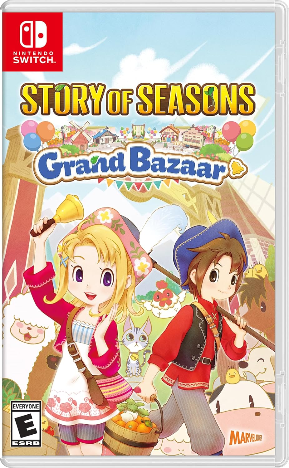 Story of Seasons Grand Bazaar for Nintendo Switch: A Farming Adventure